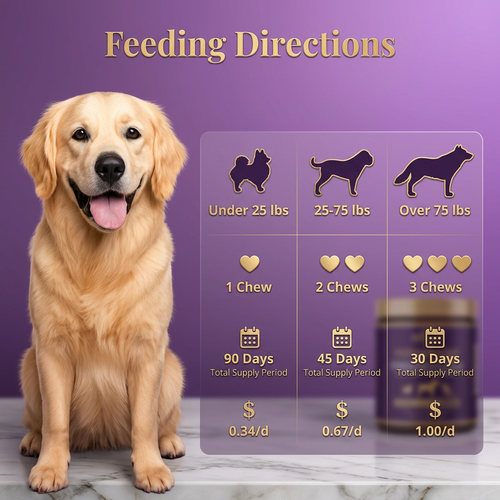 8-In-1 Multivitamin Soft Chews for Dogs, Probiotics, Gut & Immune Support, Pork Fla